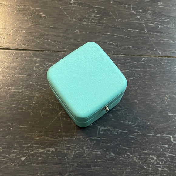 Tiffany & Co Empty Blue Engagement Ring Box+Outer Box+Shopping Bag - Picture 6 of 11